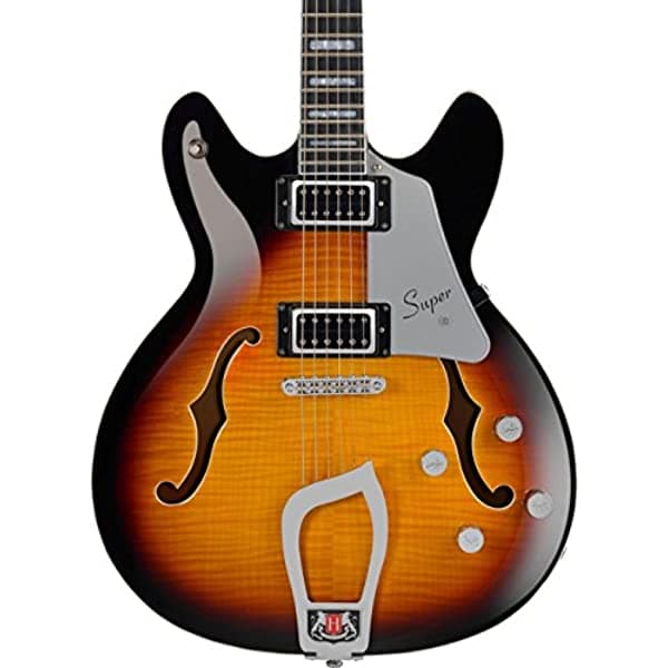 Other Hagstrom SUVIK-TSB Super Viking Guitarra Semi Hueca en acabado Tobacco Sunburst