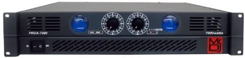 Mr. Dj Proa7000 Pro Series Power Dj Amplificador 2 Canales Y 7000 Vatios Potencia Momentánea Potence