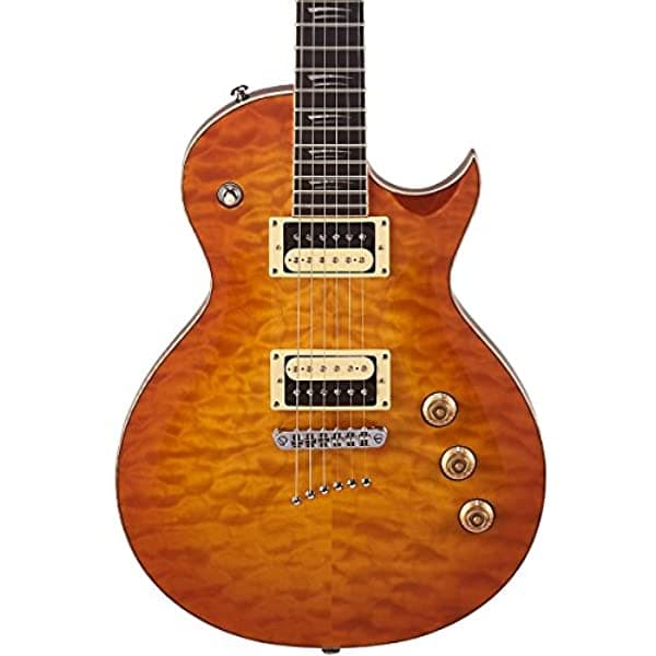 Mitchell Ms400 Modern De Un Solo Calado Eléctrica Honey Burst MS400QHB