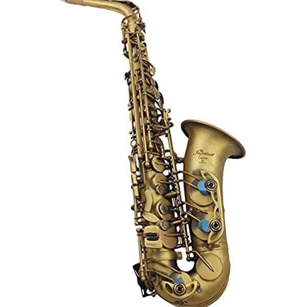 Imperium Color Antiguo Profesional Llaves De Metal Saxofón Más Grueso