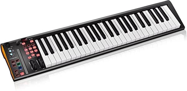 Icon Pro Audio Ikeyboard 5S Vst 49-Note Teclado 24 Bit 192Khz 2-In 2-Out Usb Grabación Placa ICOK-IKEYBOARD5SVST