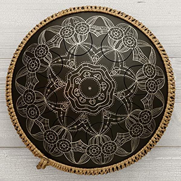 Guda Drum Freezbee Starfish Decoración de Cuerda Suave con Mallets Gratis y Funda de Viaje. El Mejor Tambor de Lengüetas (Tongue Drum) Pandrum