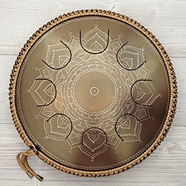 Guda Drum Freezbee Decoración De La Cuerda De Hielo Y Fondo De Viaje De Calidad
