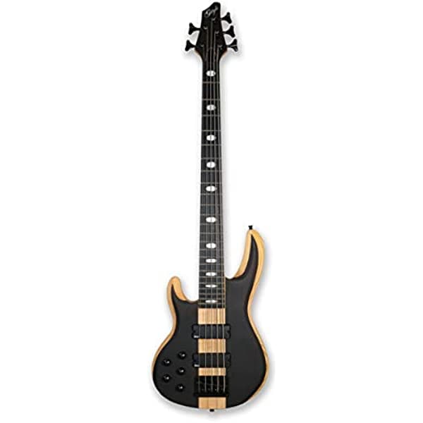 Gstyle Zurdo 5 Cuerdas Bajo Eléctrico Okoume Cuerpo Yg110-F5L