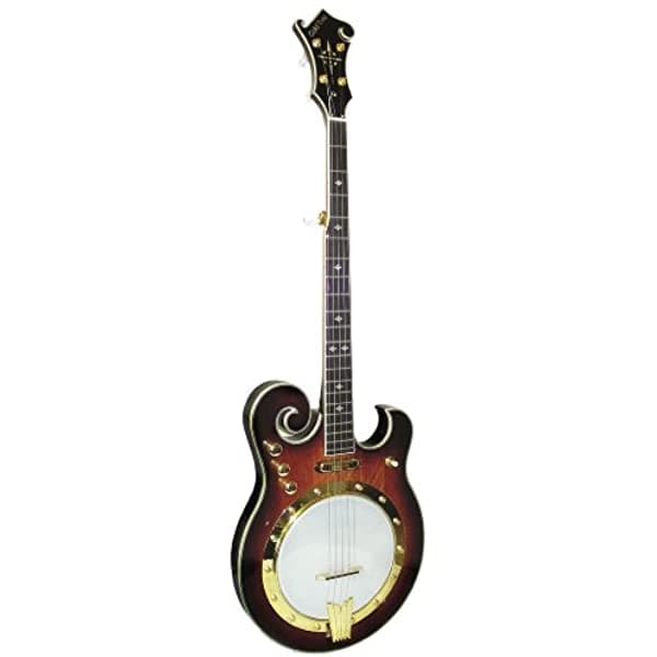 Gold Tone Oro Tono Ebm-5 Eléctrico Banjo (Cinco Cadena Color Sunburst)