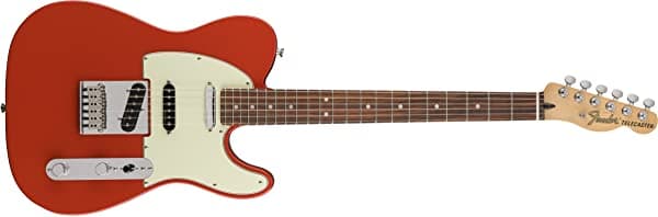 Fender Deluxe Nashville Telecaster Guitarra Eléctrica - Diapasón Pau Ferro - Rojo Fiesta 147503340