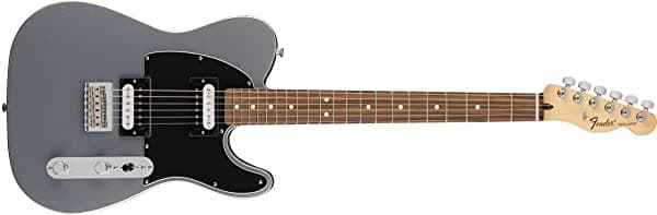 Fender 6 Cuerdas Estándar Telecaster Guitarra Eléctrica-Hh-Pau Ferro Difucboard Silver 149403581