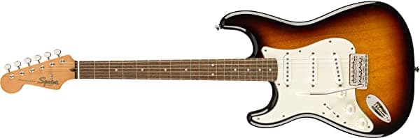 Fender Squier Classic Vibe 60S Stratocaster - Guitarra Eléctrica De 3 Colores Diapasón De Laurel Zurdos 374015500