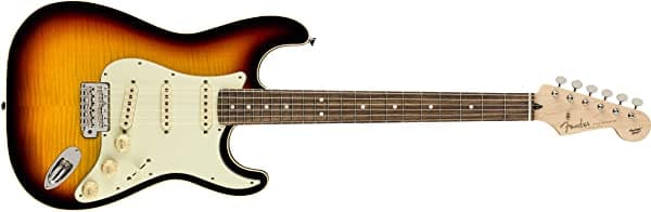 Fender Edición Limitada Aerodyne Classic Flame Maple Top Stratocaster Guitarra Eléctrica 3 Color Sunburst 5560052300
