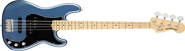 Fender American Performer Precision Bass Satin Lake Placid Blue Diapasón De Arce 198602302