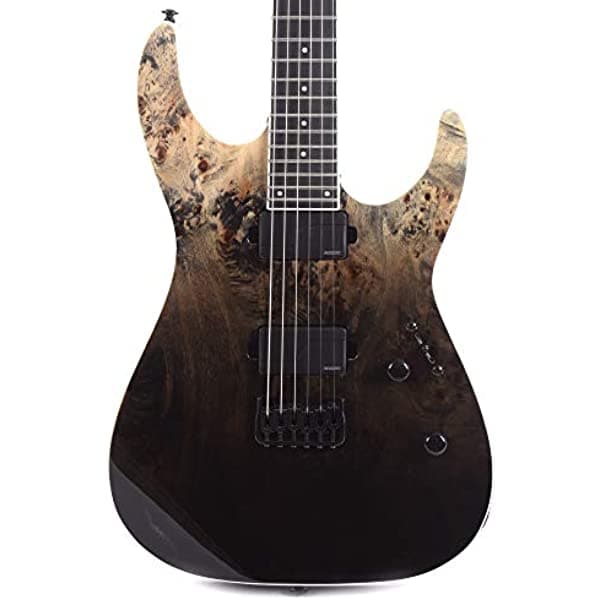 Esp Guitarra 6 Cuerdas Guitarra Eléctrica Black Fade Right Lm1000Htbpblkfd