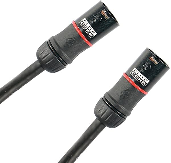 Elite Core Supercat6 | Cat6 Táctico Blindado Ultrarresistente | Conectores CS45 Convera-Shell | 250 ft Supercat6-S-CS-250