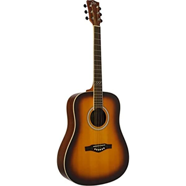 Eko Guitarra 0 6217103 Tri Series Dreadnought Guitarra Acústica Honey Burst