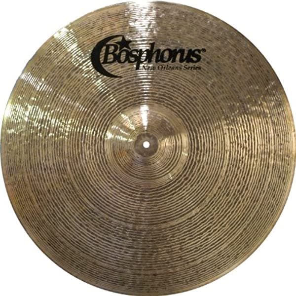 Bosphorus Cymbals Bosforus Platillo N21R 21 Pulgadas Serie Orleans Ride Cymbal