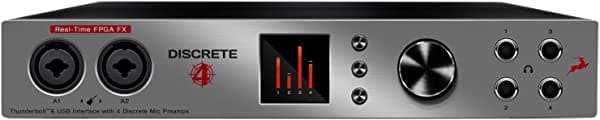 Antelope Audio Discrete 4 Synergy Core Thunderbolt E Interfaz De Audio Usb Con 37 Fx Incluido Discrete 4 with Basic FX
