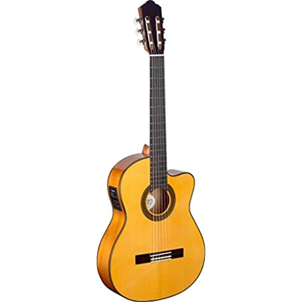 Angel Lopez Cf1246Cfi-S Acústica-Electric Flamenco Guitarra