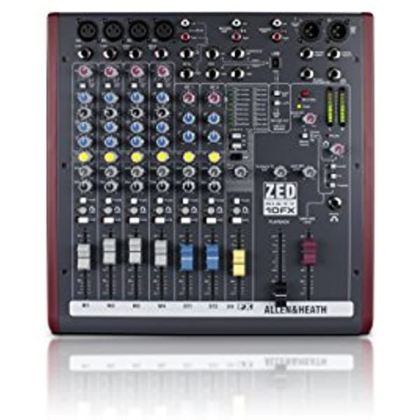 Allen & Heath Zed60-10Fx Mezclador Multipropósito Fx Live Sound Y Grabación