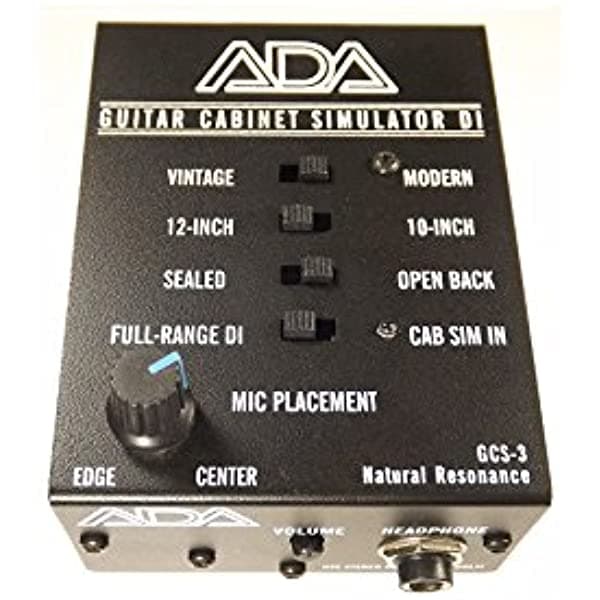 Add On Accessories Ada Gcs-3 Guitarra Gabinet Simulator & Di Boxes 4308823135