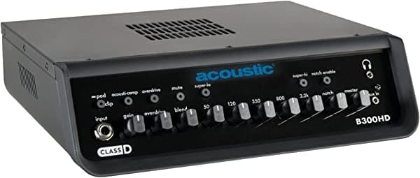 Acoustic B300HD 300W Cabezal de Bajo