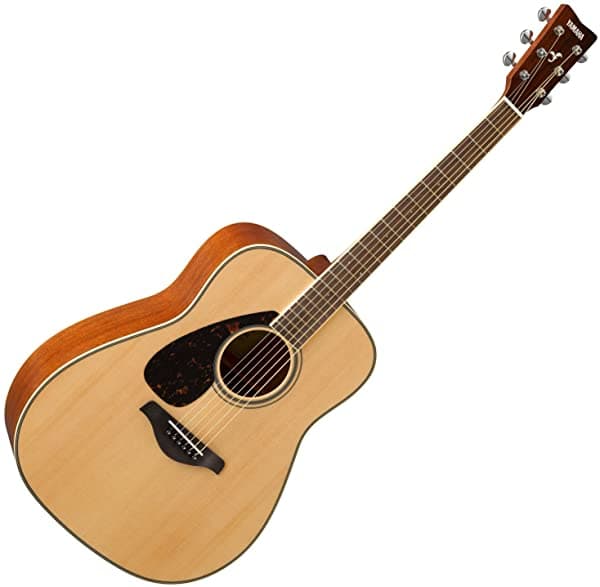 Yamaha Fg820Lnt Sitka Top Natural Folk Guitarra Acústica