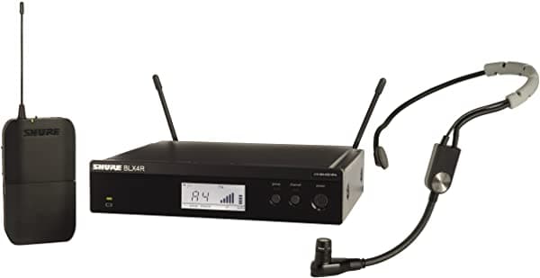 Shure Blx14R Sm35 Rack Montohambrico Micrófono Sistema Bodypack Y Sm35 Mic Wadsworn Mic Descontinuado Por El Fabricante BLX14R/SM35-J10
