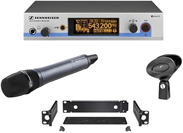 Sennheiser Pro Audio EW 500-945 G3 Sistema Inalámbrico para Voces, Micrófono Dinámico Supercardioide de Mano, A-Range 516-558 MHz EW500-945G3-A