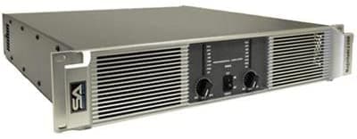 Seismic Audio Magnitude2400 Amplificador De Potencia De 2 Canales 800 Vatios Rms Por Canal A 8 Ohmios 1600 Vatios A 2 Ohmios 2 Ohmios Estables