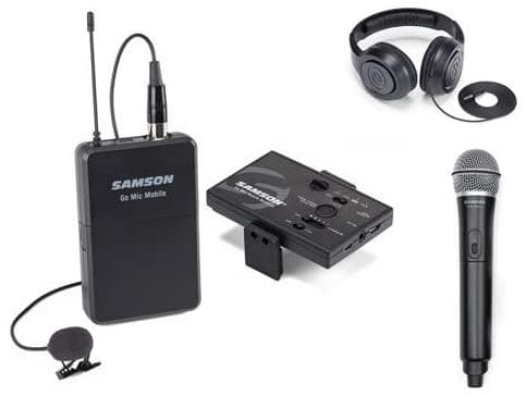 Samson Technologies Go Mic Mobile Combo Sistema Inalámbrico para Smartphones