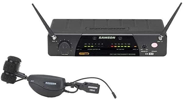 Samson Airline 77 Sistema inalámbrico UHF True Diversity para instrumentos de viento, canal K2