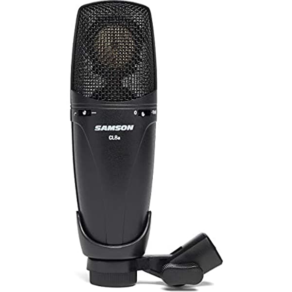 Samson Technologies CL8A Micrófono condensador de estudio profesional multipatrón