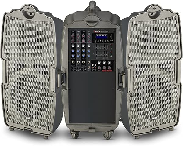 Novik Neo Streetsound V Portable Pa Sistema 2 Way Parlante Box Bluetooth Amplificador Efectos Usb Y Sd Mp3 Player