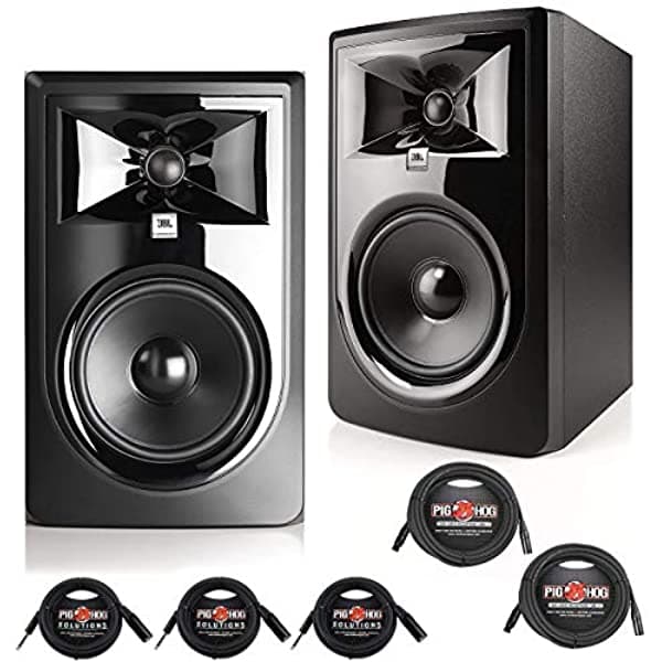 Jbl 306P Mkii 6.5 Studio Monitoreo Parlantes Par 5 Audiocables Esenciales Audiocables Grabación Studio