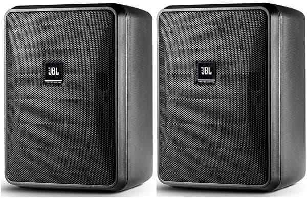 Jbl Profesional Control 25-1 Fondo De Interior Interiores Compacto Parlantera Negro Vendido As Par