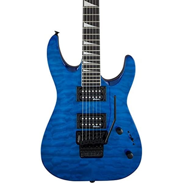 Jackson Js32Q Dinky Dka Qm Guitarra Eléctrica Transparent Blue 2910112586