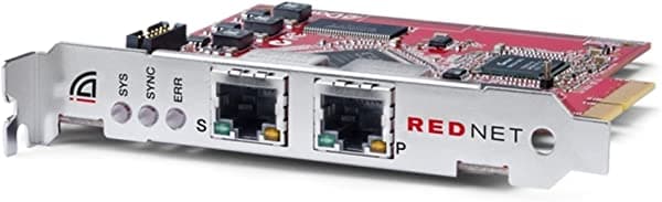 Focusrite Rednet Pcier Dante Audio Placa Red Redundancia Windows O Mac 128X128 Dante Audio Placa En Up 96Khz 64X64 Rendimiento A 176.4Khz Y 192Khz AMS-REDNET-PCIER-CARD