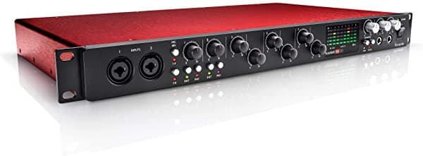 Focusrite Scarlett 18I20 Segunda Generación 2Nd Gen 18 En 20 Out Usb 2.0 Audio Placa 1 Año Gratis Extendido Scarlett 18i20 2nd Gen