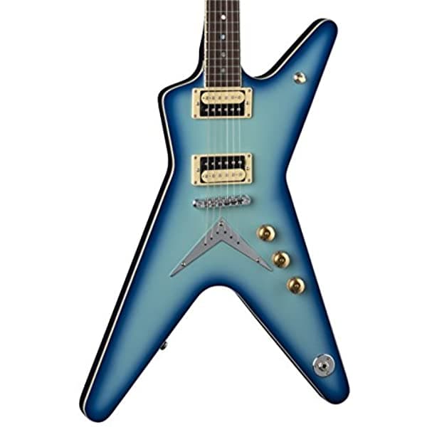 Dean ML 79 Guitarra eléctrica de cuerpo sólido de 6 cuerdas, Blue Burst ML 79 BB
