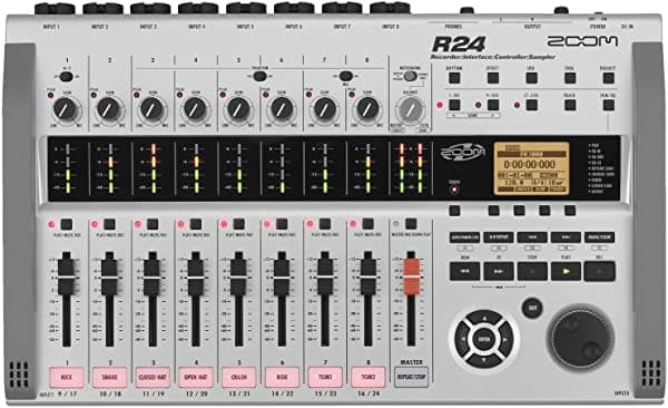Zoom R24 Multipista Recorder Interfaz Driver Última Intervensión De Sampler Con 1 Year Extended Warranty