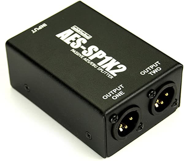 Whirlwind Aes-Sp1X2 1X2 Pasivo Aes Ebu Divisor 7539588658