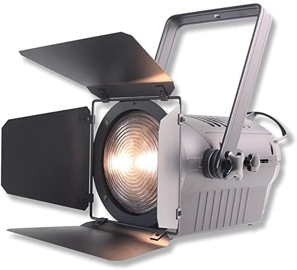 V-Show Studio Led Fresnel Spotlight 200W Cri 95 3000K Camara Church De Camara De Escena De Teatro Iluminaciones