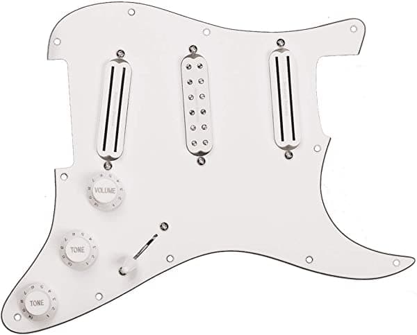 Seymour Duncan Dave Murray Pickguard Pre-cargado - blanco 11550-07-W