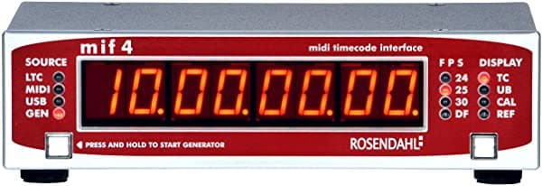 Rosendahl Mif 4 Profesional - Cable Midi Timecode Interfaz