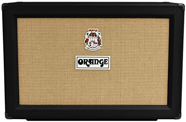 Orange Gabinete Celestion V30 Naranja 2X12 16 Ohm Negro
