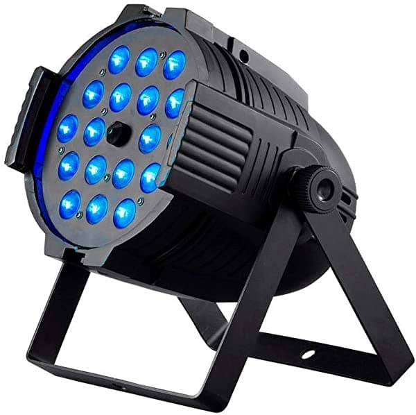 Monoprice Etapa Derecha Serie Led Par Rgbaw+Luz Uv Con Zoom 7 11 Canales Dmx Modos (612712)