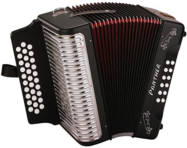 Hohner Panther 31 Button Diatonic Accordion En Gcf 3100GBv5