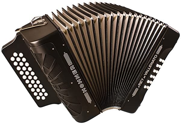 Hohner El Rey Del Vallenato Gcf Color Negro RVGB