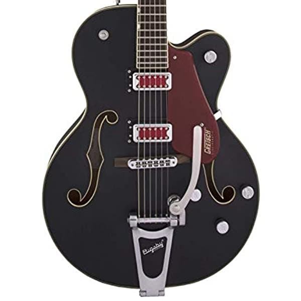 Gretsch G5410T Electromatic"Rat Rod" Cuerpo Hueco De Un Solo Corte Negro Mate Con Bigsby G5410T SC RAT MATBLK