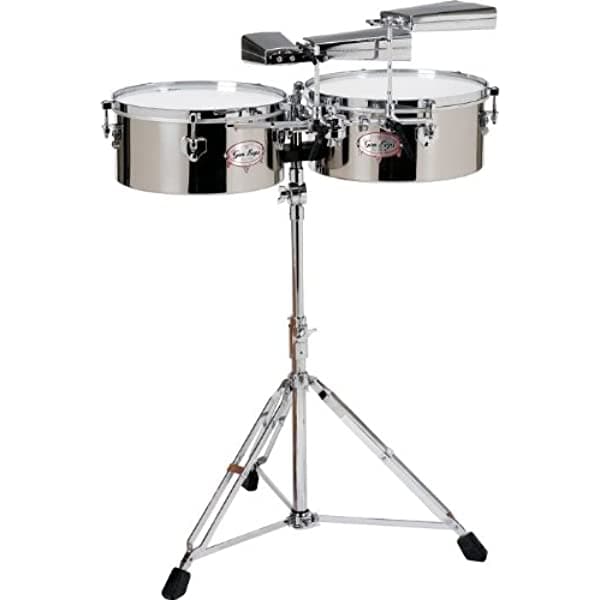 Gon Bops Tumbao Series Timbales Chrome A Través Del Acero TB1415