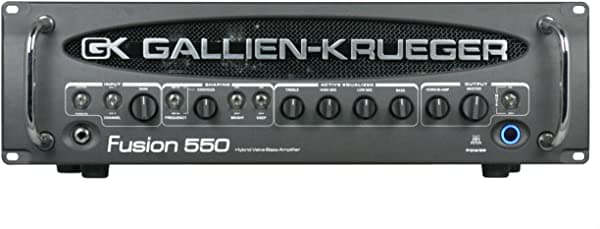 Gallien-Krueger Fusion 550 Válvula Híbrida Bajo Amplificador 500 Vatios 302-0420-A