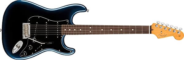 Fender Stratocaster American Professional II - Guitarra eléctrica, color Dark Night, diapasón de palisandro 113900761